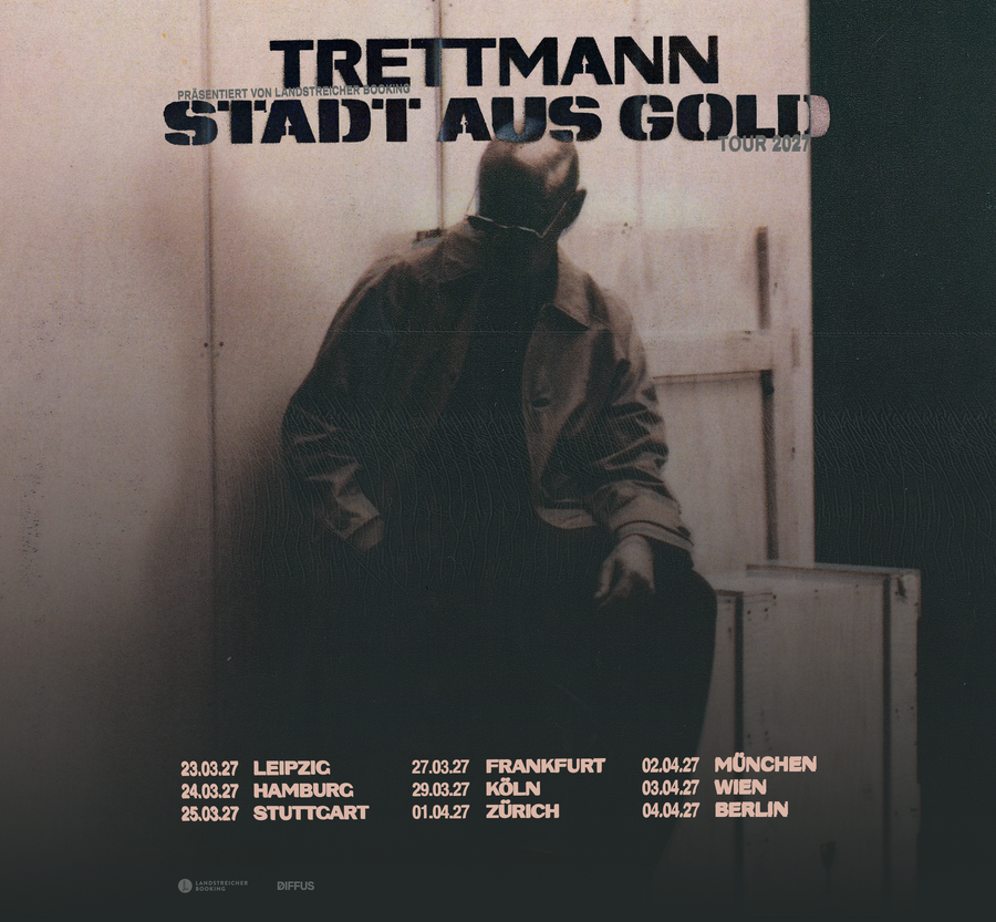 Trettmann - Stadt aus Gold - Live Banner